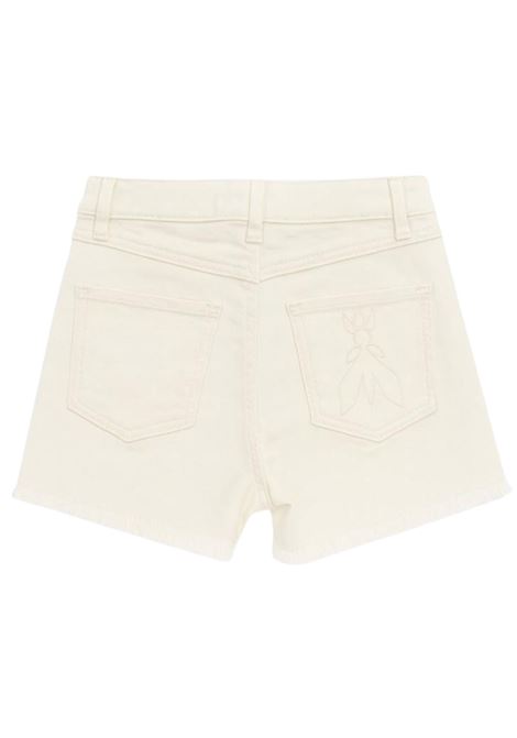 Shorts bambina in cotone denim Patrizia Pepe | 7P0377/MABIANCO